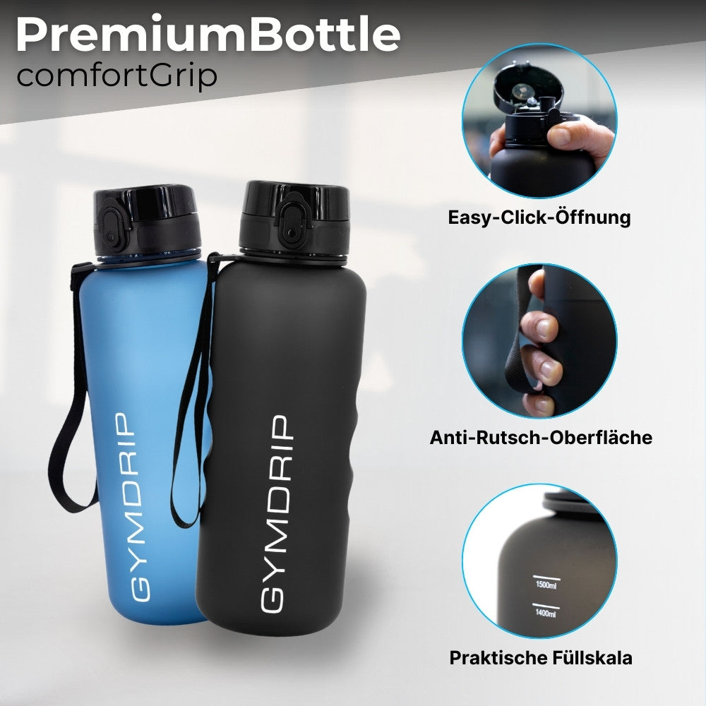 Sport Trinkflasche 1500 ml – BPA-frei Tritan
