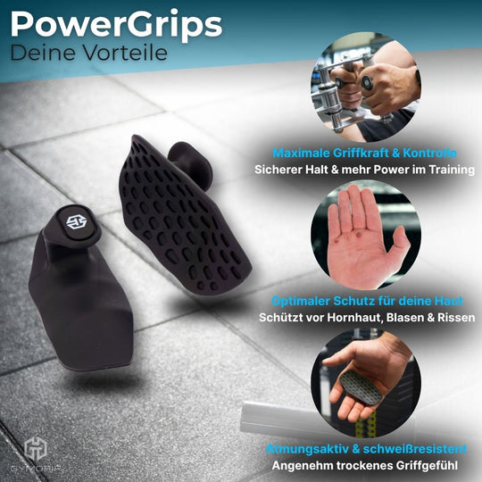 Zughilfen Gym | Besserer Halt & Griffkraft – PowerGrips