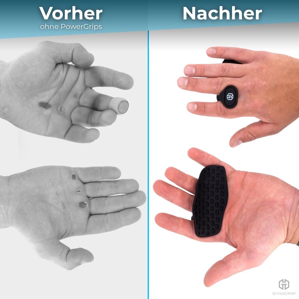 Zughilfen Gym | Besserer Halt & Griffkraft – PowerGrips