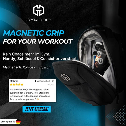 Umhängetasche Magnetisch | Gym-Bag Fitness – Magnetic-Bag