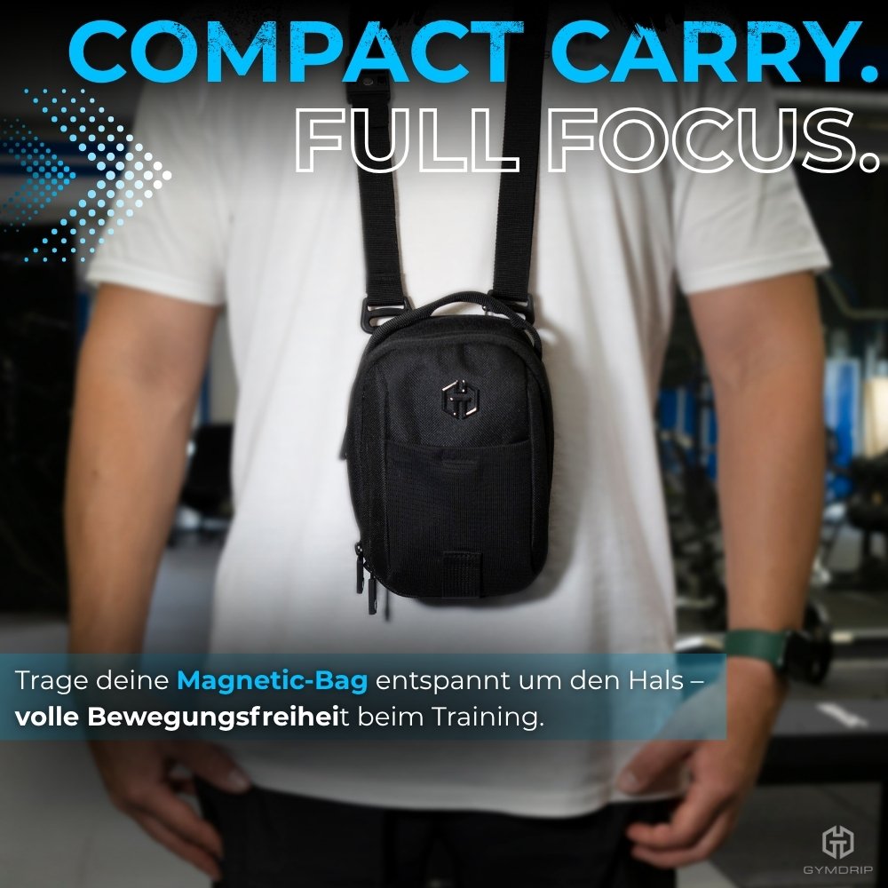 Umhängetasche Magnetisch | Gym-Bag Fitness – Magnetic-Bag
