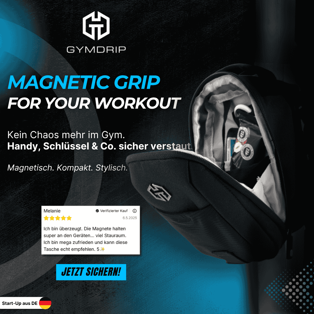 Magnetic-Bag – fürs Gym & unterwegs