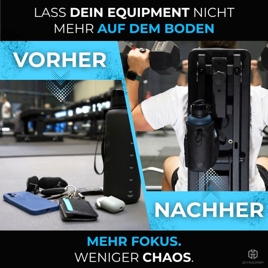 Flaschenhalter Sporttasche | Gym-Bag Fitness – Magnetic-Bottle-Bag