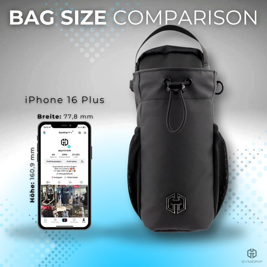 Flaschenhalter Sporttasche | Gym-Bag Fitness – Magnetic-Bottle-Bag