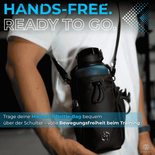 Magnetic-Bottle-Bag – fürs Gym & unterwegs