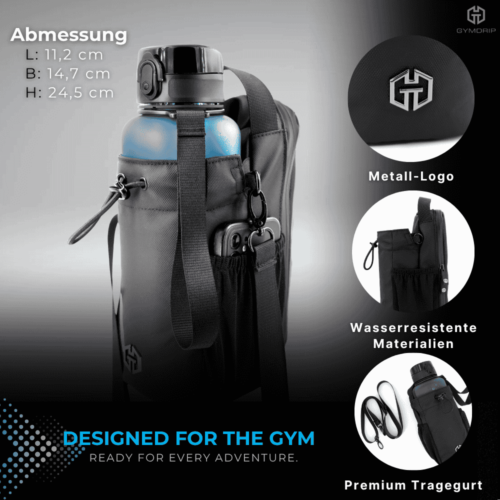 Magnetic-Bottle-Bag – fürs Gym & unterwegs